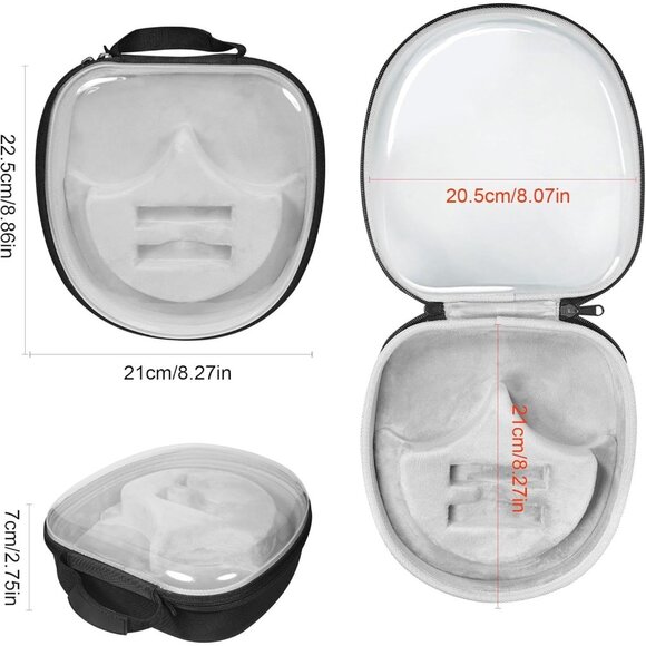 Headphones Hard Travel Case for Bose QC25/QC35/QC45/NC700/Sony/JBL Shockproof - Picture 7 of 8